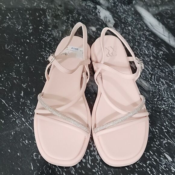 BRAND NEW NEW YORK & COMPANY CRISS-CROSS JEWEL STRAP WOMEN"S SANDAL - Picture 3 of 15